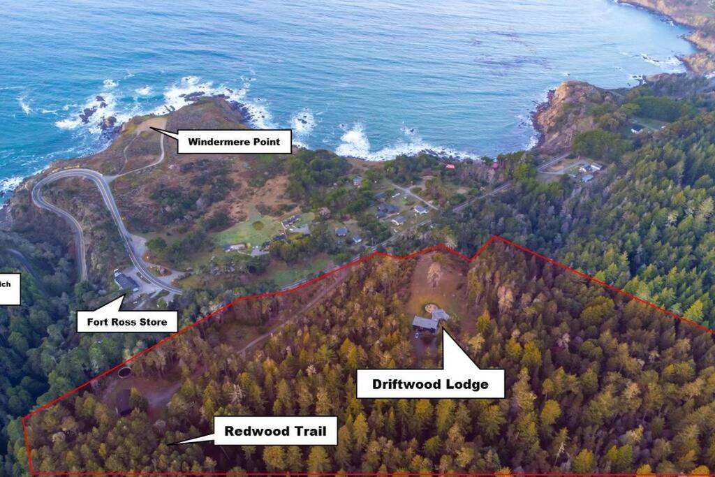 Driftwood Lodge ~ 5 Bedroom / 7 Bath ~ 30-Acre Private Estate On Hwy 1 ~ Hot Tub ~ Oceanview ~ Reunions & Retreats Walsh Landing Exteriér fotografie